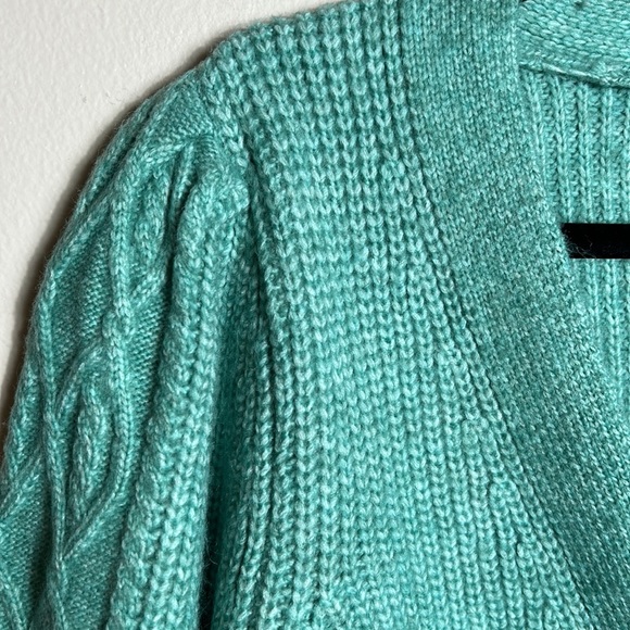 Worthington Green Chunky Crop Sweater size L - Picture 7 of 15